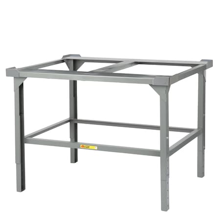Little Giant Pallet Stand, 48"X48" Deck Size, Adjustable Height, Load Retainers SPS-4848-AH-LR